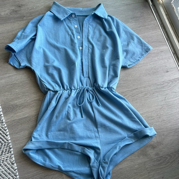 Blue Romper - Picture 2 of 4